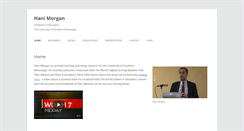 Desktop Screenshot of hanimorgan.com