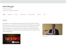 Tablet Screenshot of hanimorgan.com